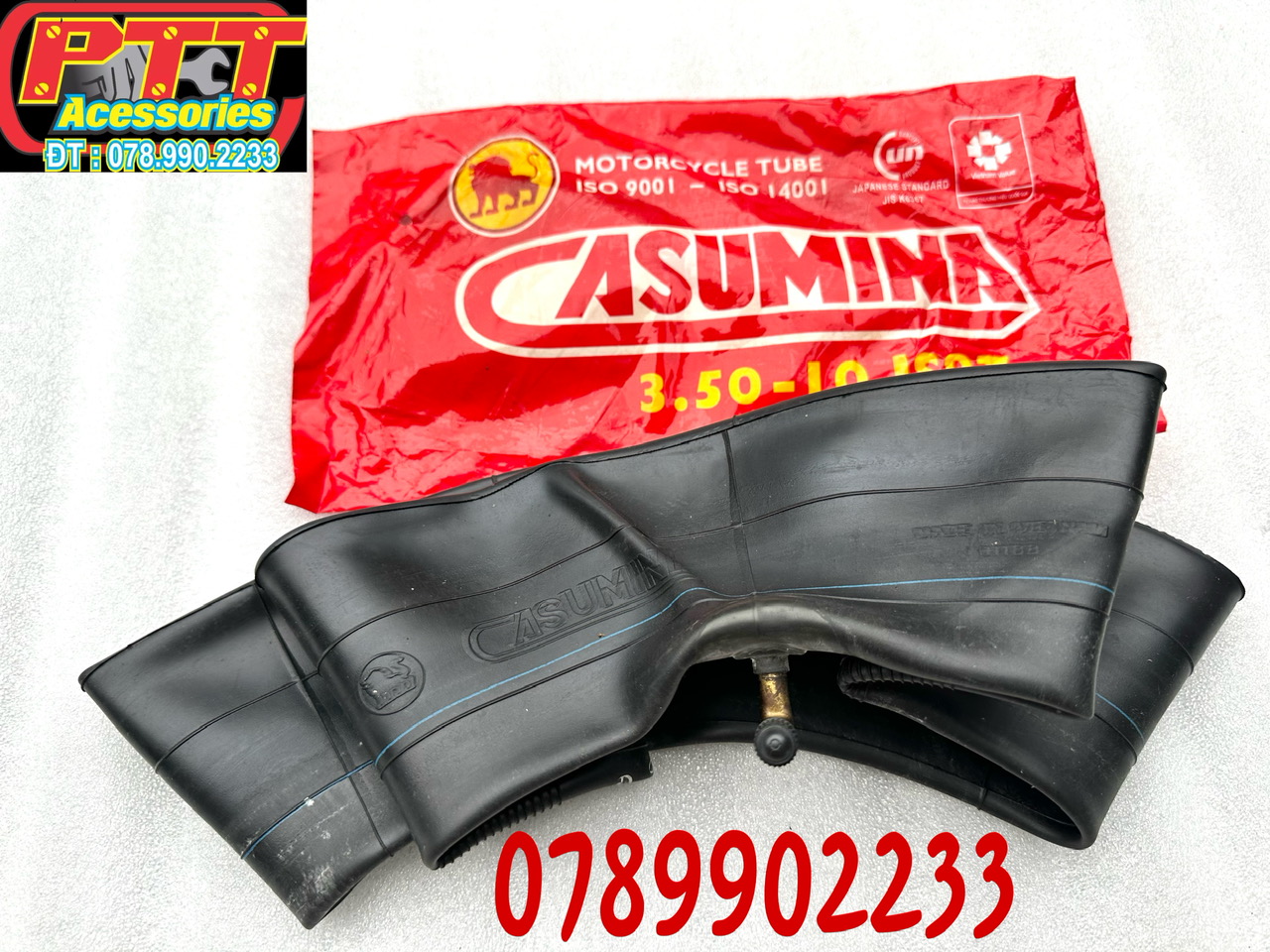 RUỘT XE CHALY 3.50/10 ( VAN CONG )