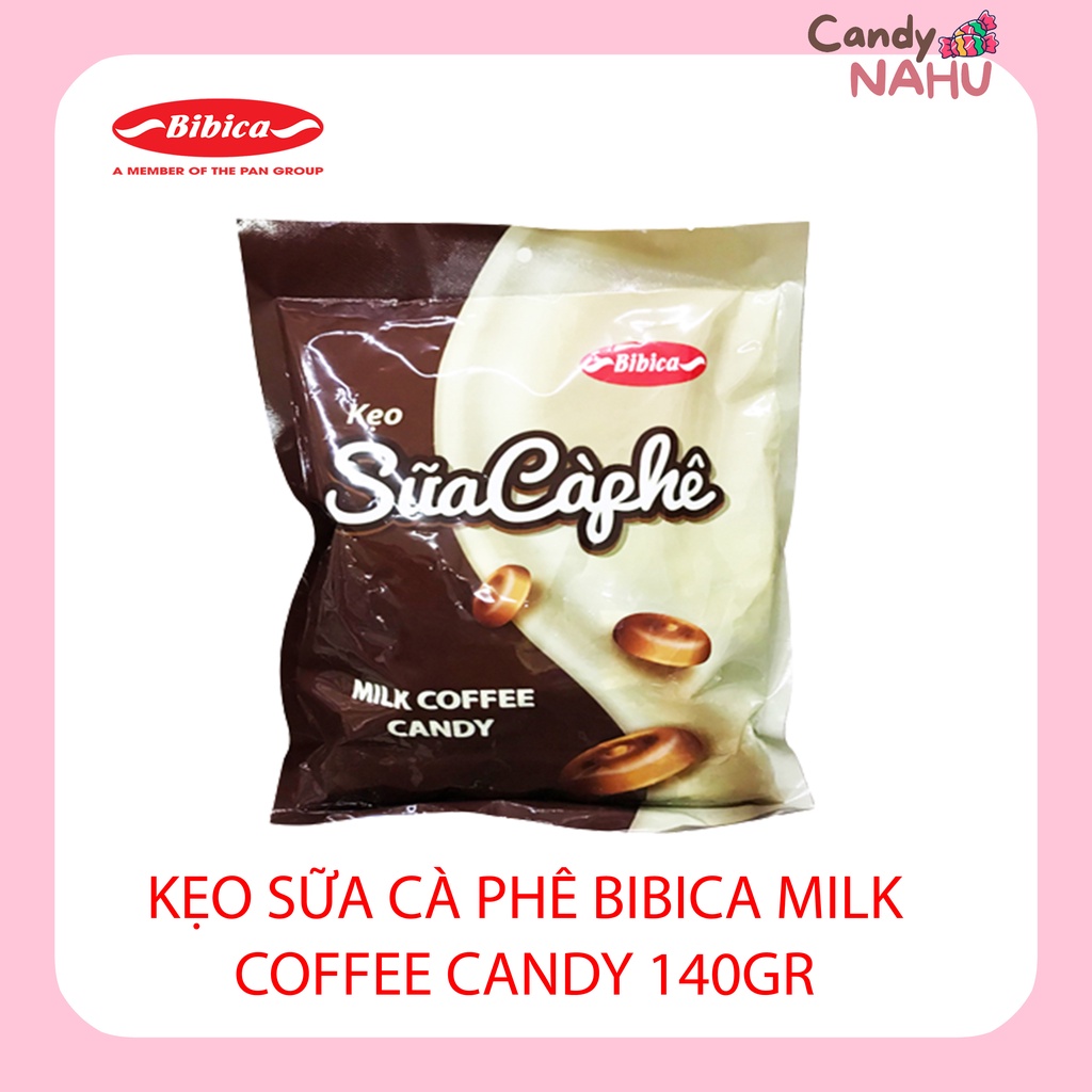 Kẹo Sữa Cà Phê Bibica Milk Coffee Candy 140Gr
