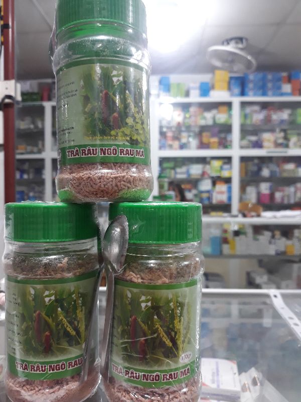 TRÀ THANH NHIỆT RÂU NGÔ RAU MÁ