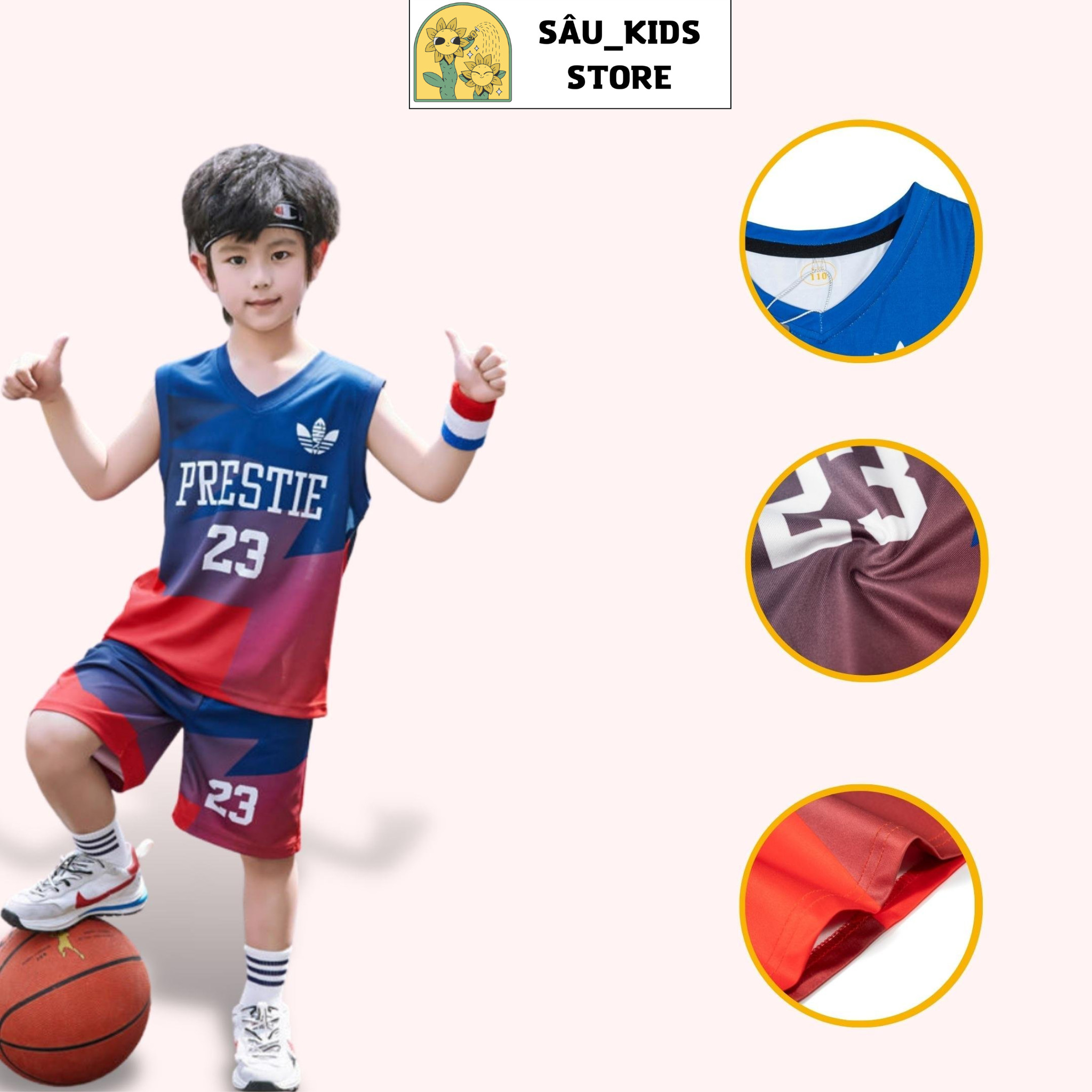 Bộ Ba Lỗ Bé Trai Richkids Quần Áo Trẻ Em