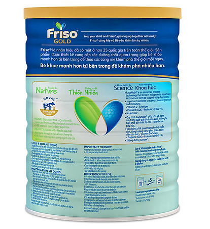 Sữa Bột Friso Gold 4 1400g (Dành Cho Trẻ Từ 2 - 6 Tuổi)