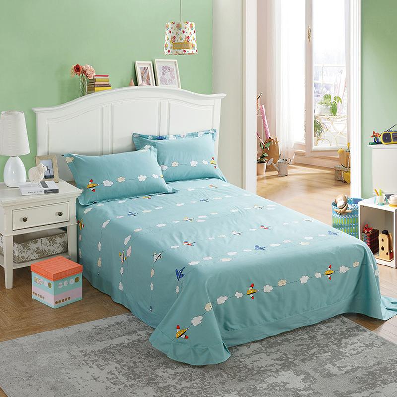 100% Cotton Ga Trải Giường Đơn Chiếc Bốn Mùa 100% Cotton Hai Người 1.8 M Ga Trải Giường 1.5 M Ga Trải Giường Hai Người 1.2 M Trên Giường Cung Cấp