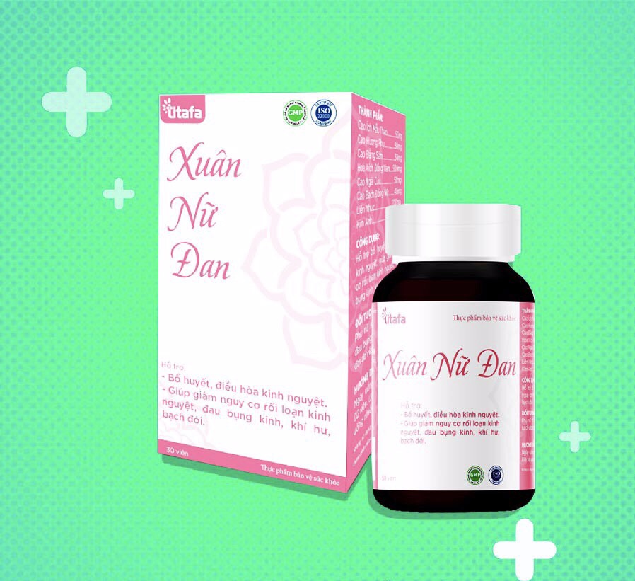 [HCM]Xuân Nữ Đan - Viên uống giúp bổ huyết điều hòa kinh nguyệt - Hộp 30 viên