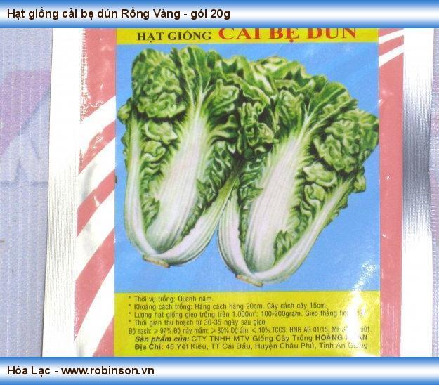 Hạt Giống Cải Bẹ Dún Kansa 733 Rạng Đông Gói 20Gram