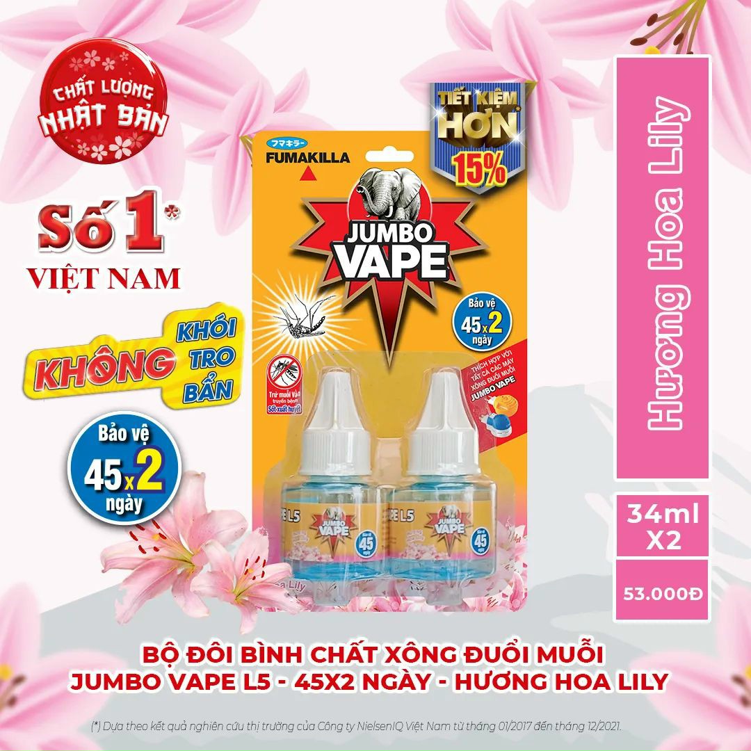 Chất Xông Đuổi Muỗi Jumbo
