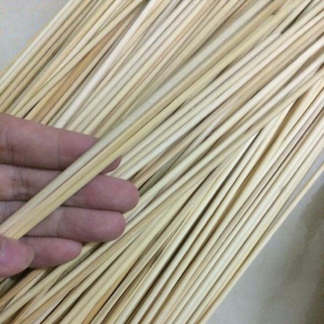 Que tăm tre 1kg làm nhà mô hình handmade