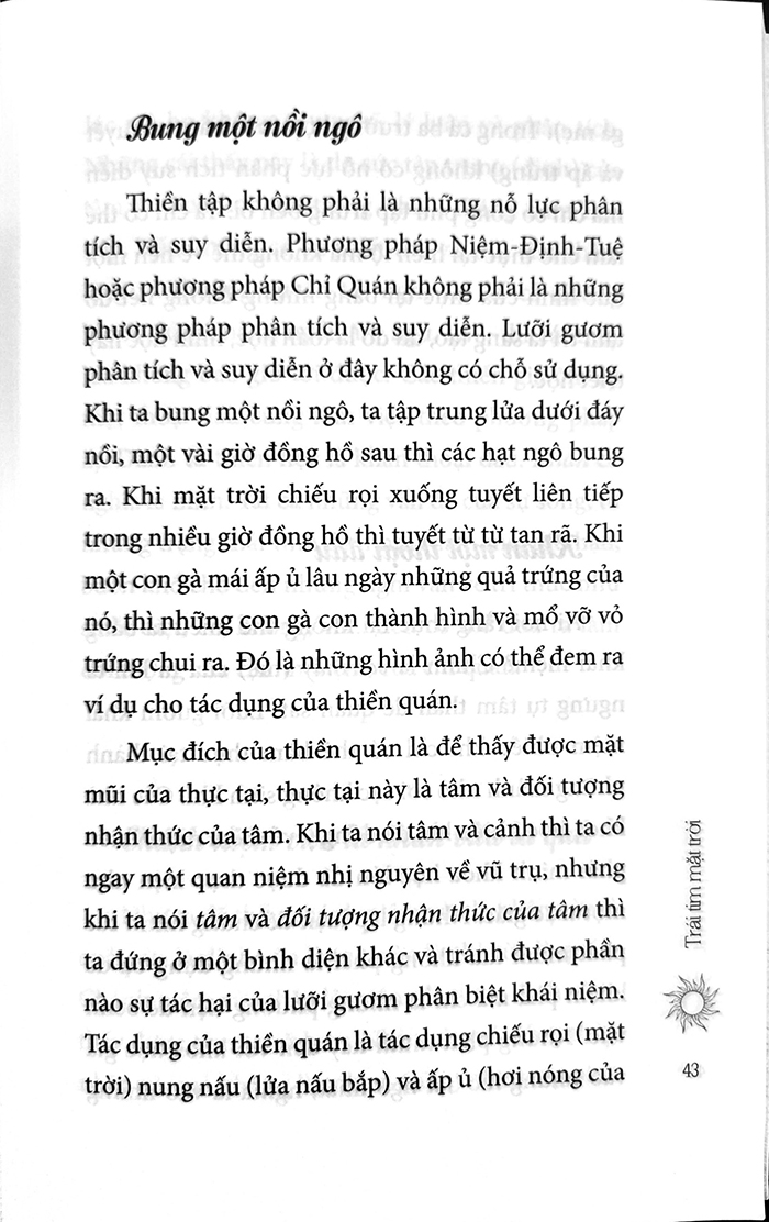 Sách - Trái tim mặt trời - Tác giả Thích Nhất Hạnh