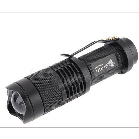 [Cam Kết Siêu Sáng] - Combo Đèn Pin Cree Q5, Pin 14500 3.7v, Sạc Pin & Giá Gắn Xe Đạp