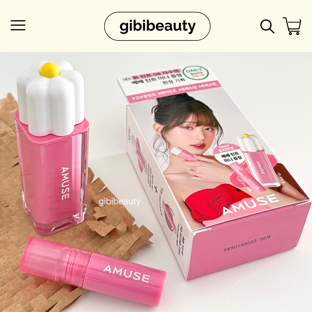 [T9.2025] Son bóng AMUSE Dew Tint HOT HIT bên Hàn