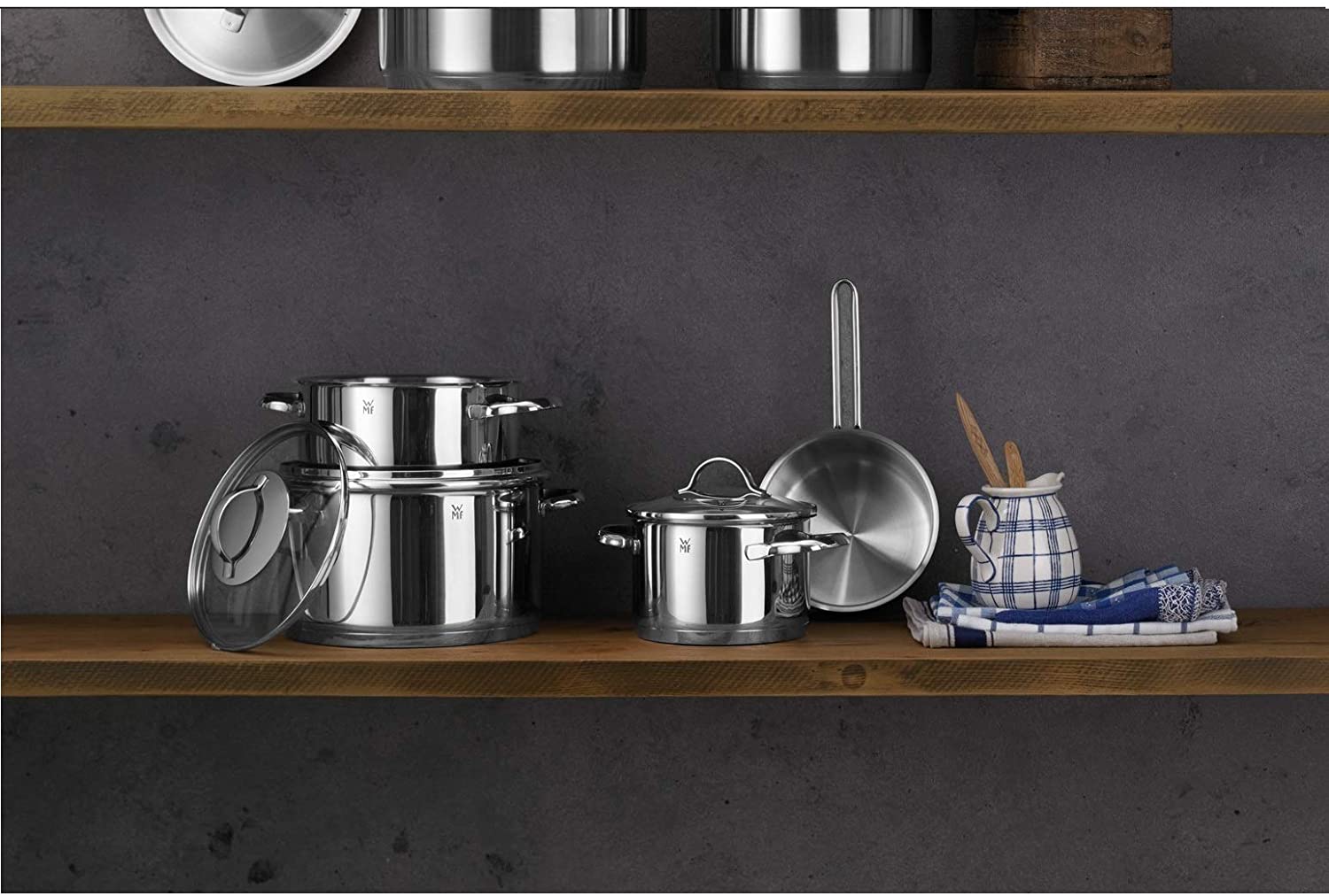 [Trả góp 0%][Hàng nội địa Đức] BỘ NỒI WMF Provence Plus 5 Món