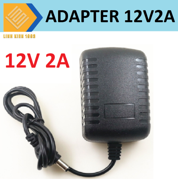 Nguồn adapter 12v2a ac -dc 220v - 12v chui 5.5mmx2.2mm