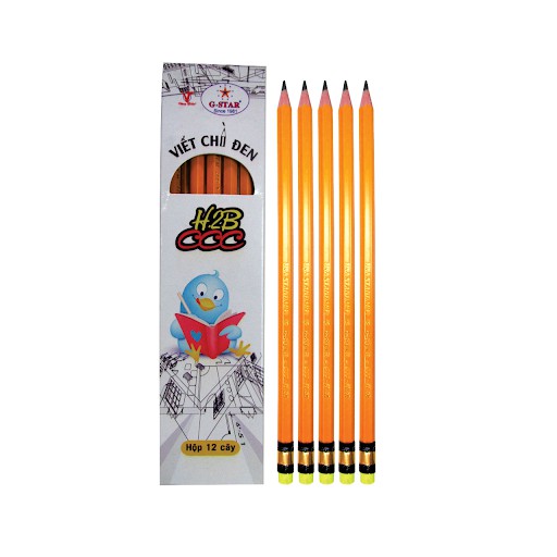 Bút Chì Đen Dẻo G-Star AAA/BBB/CCC - 2B