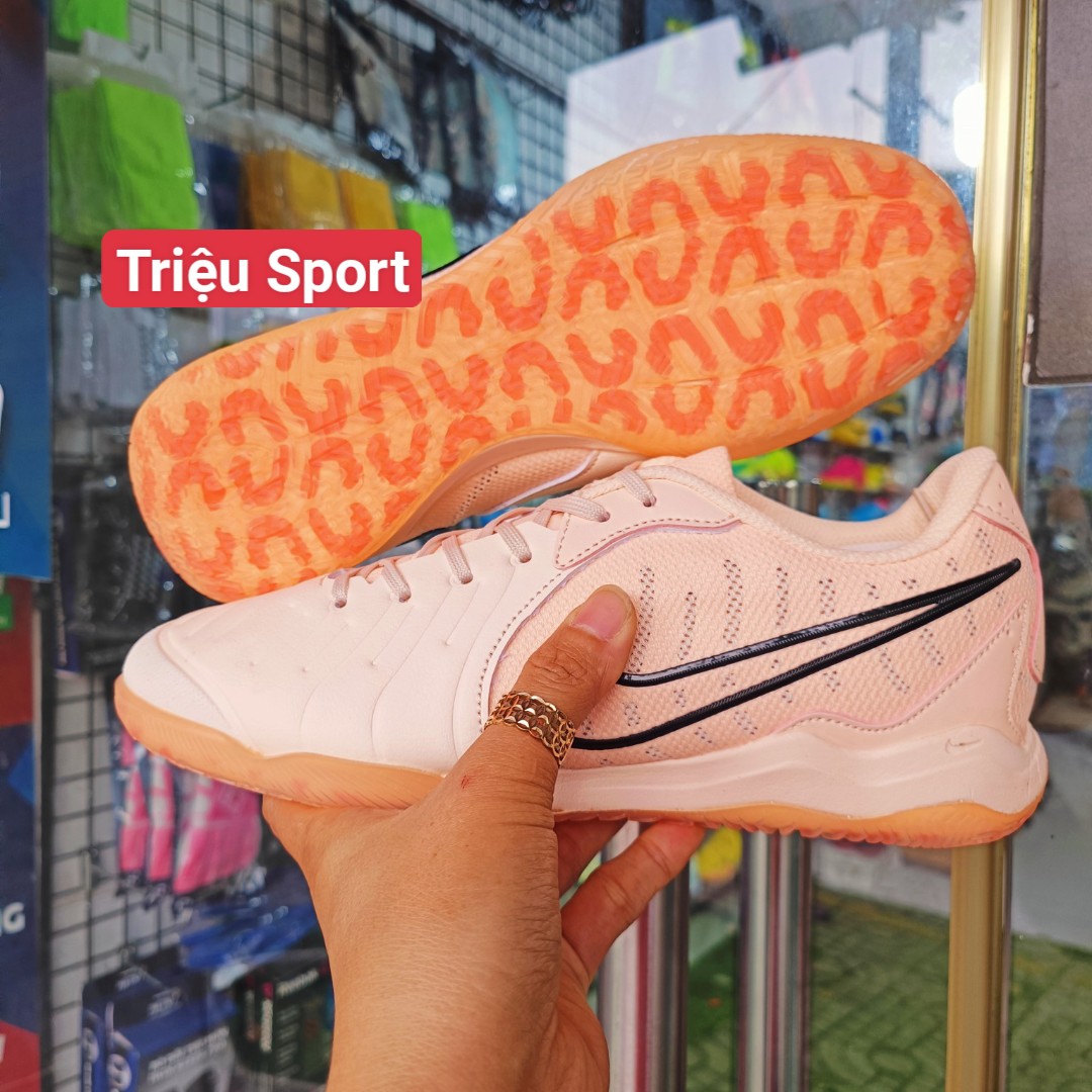 giày đá bóng tiempo 10 ic futsal (tặng khâu đế+tất+túi rút+hộp)
