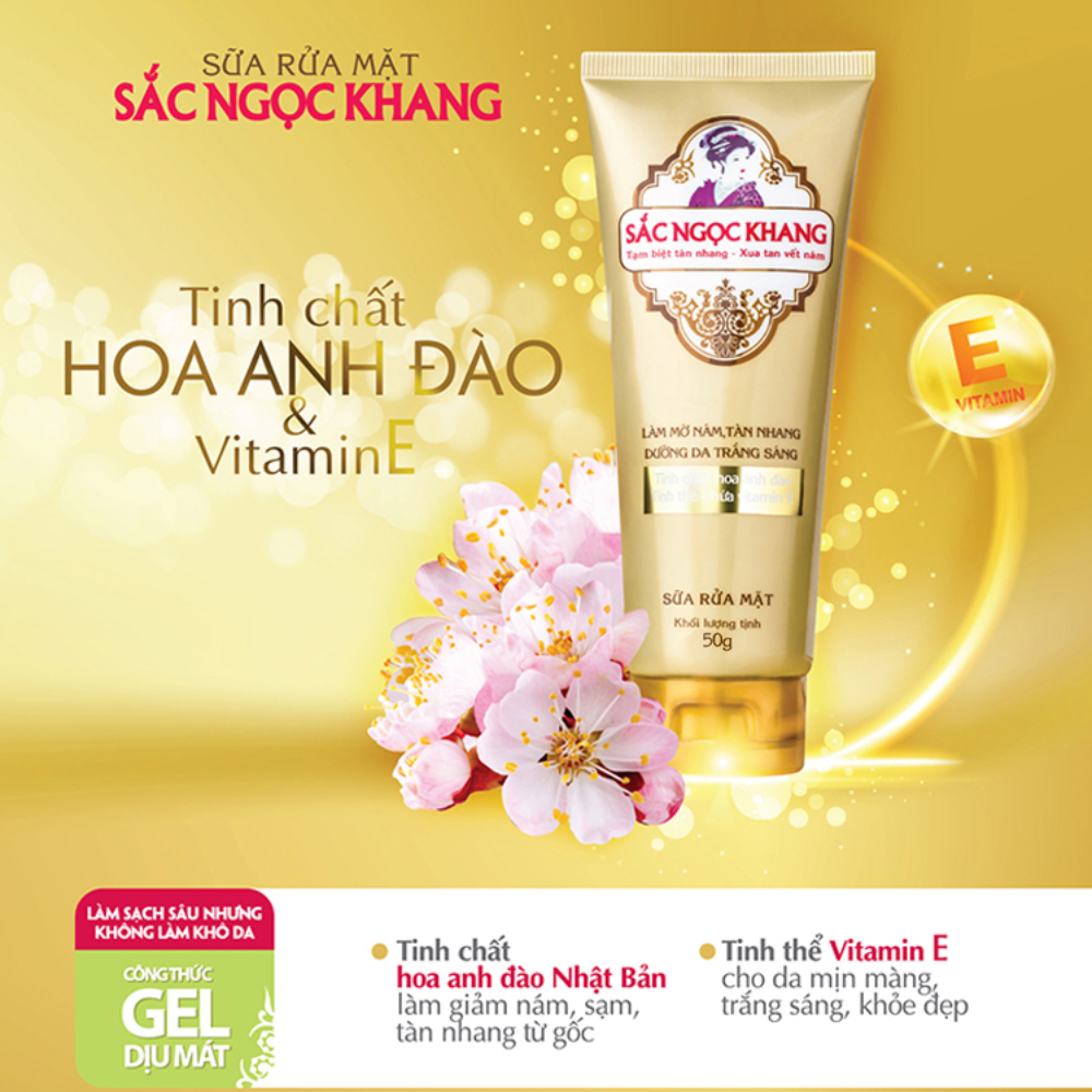Sữa Rửa Mặt Sắc Ngọc Khang