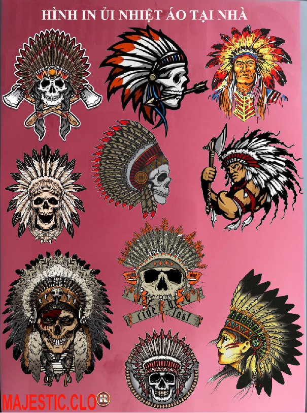 LOGO STICKER OLD SKULL