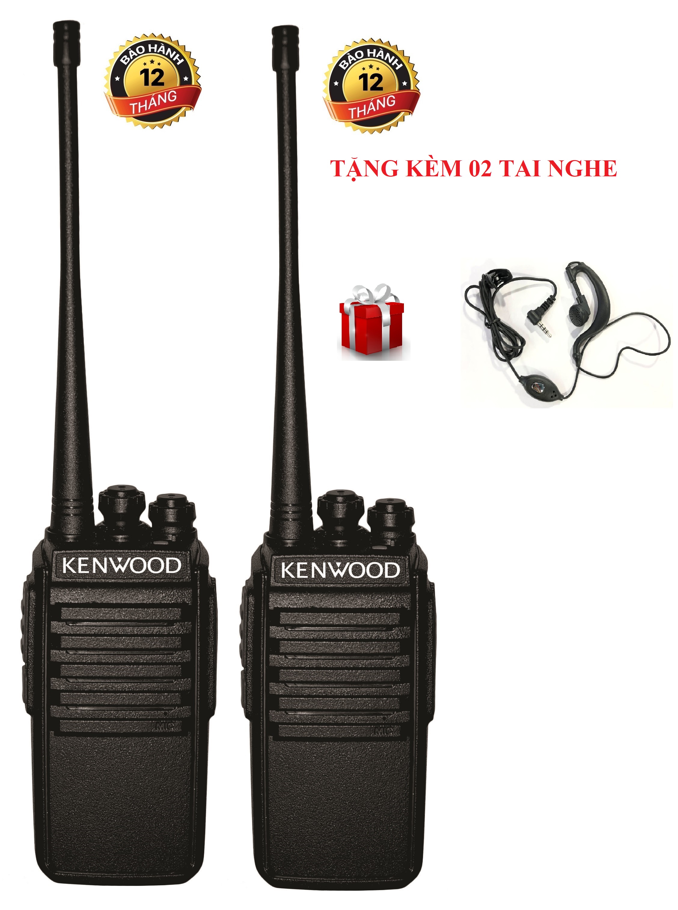 Bộ 02 bộ đàm Kenwood TK3690 (Giá rẻ, bổ sung thêm cổng sạc nhanh)