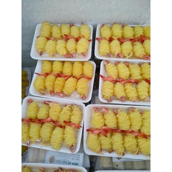 Tôm cuộn khoai tây 10 con (giao tphcm )