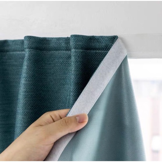 Rèm dán cửa không cần thanh treo (size 1m x 2m, 2m x 2m)