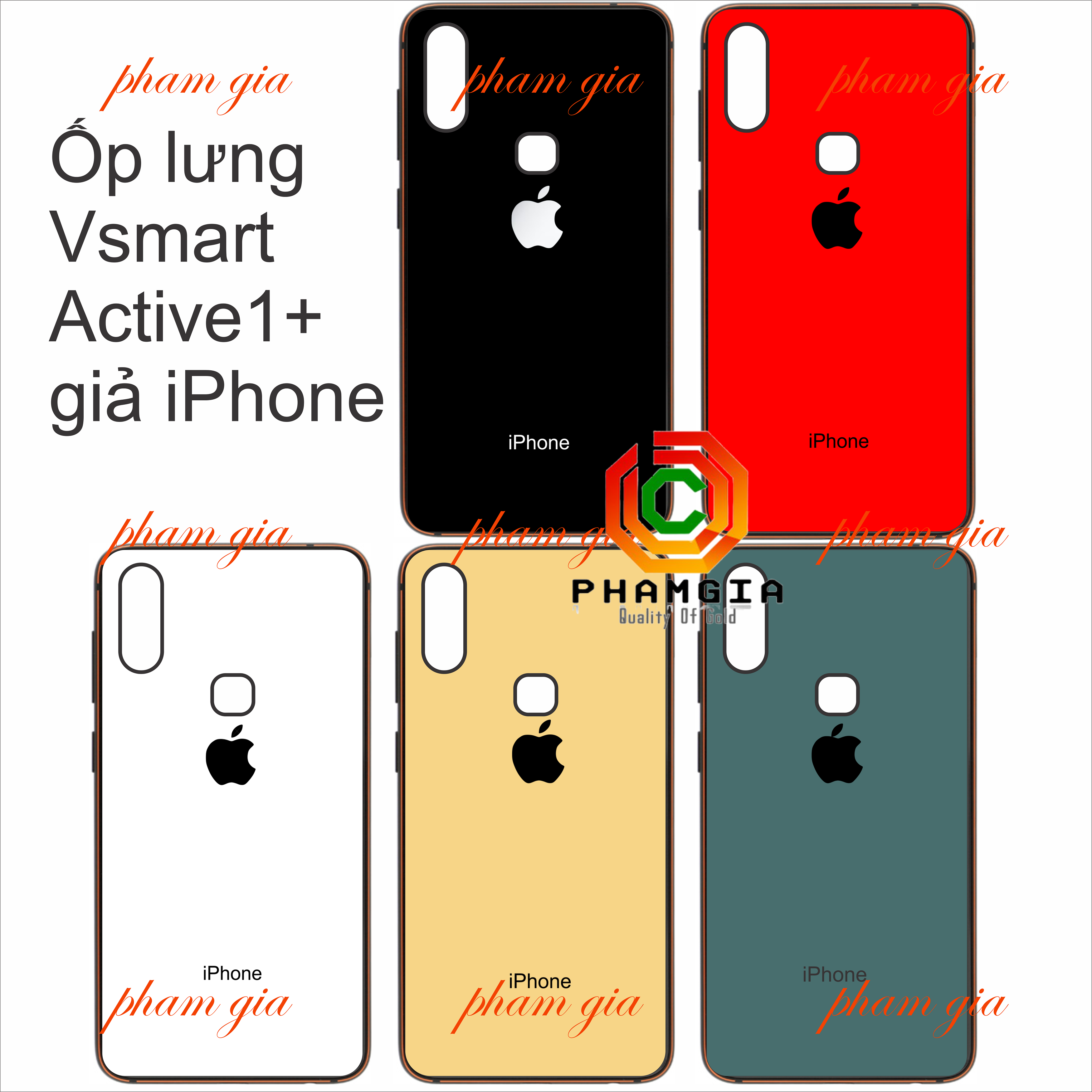 [HCM]Ốp lưng Vsmart active 1+ dẻo giả Iphone dẻo siêu bền siêu đẹp