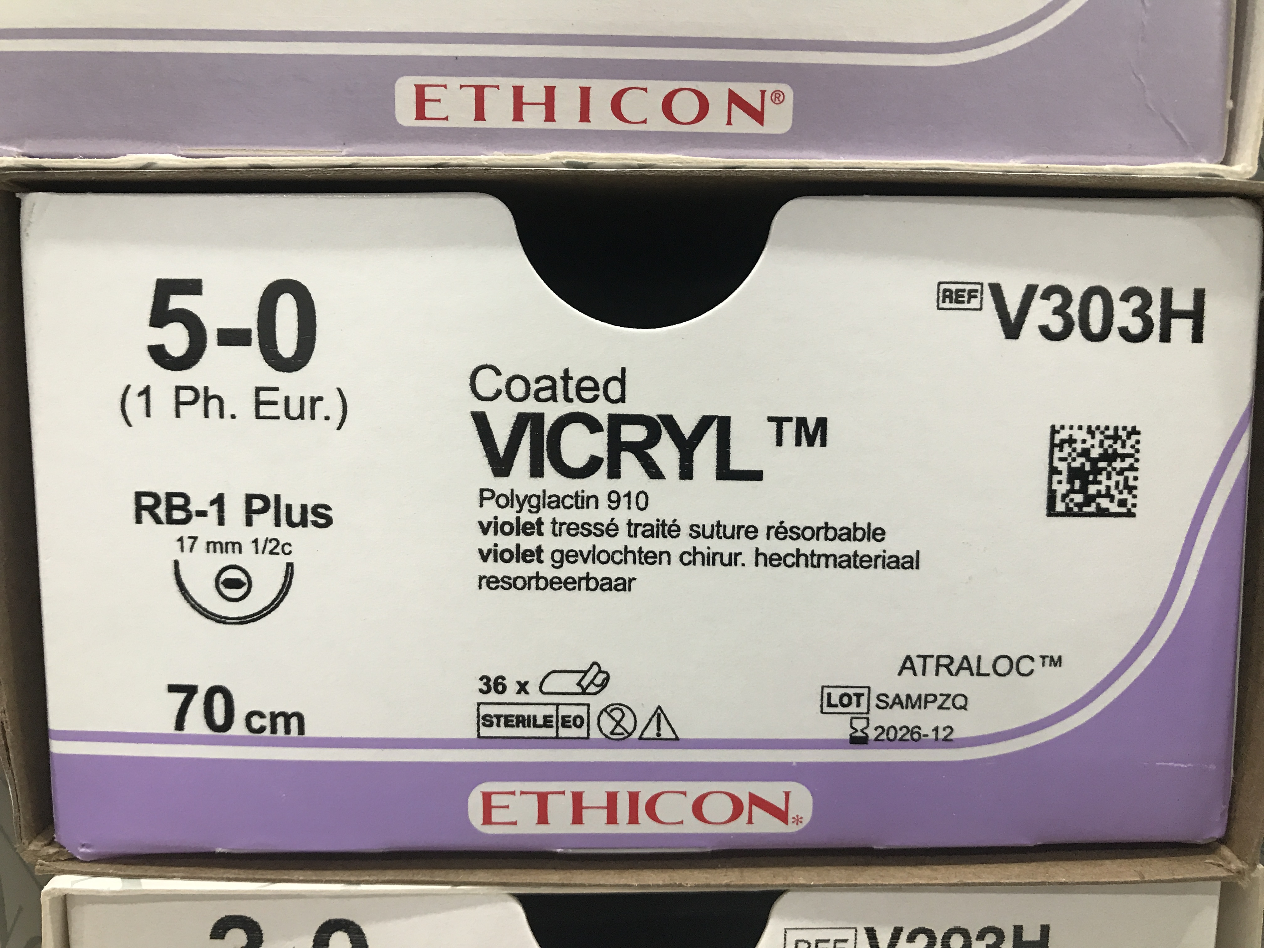 Chỉ phẫu thuật Vicryl 5/0