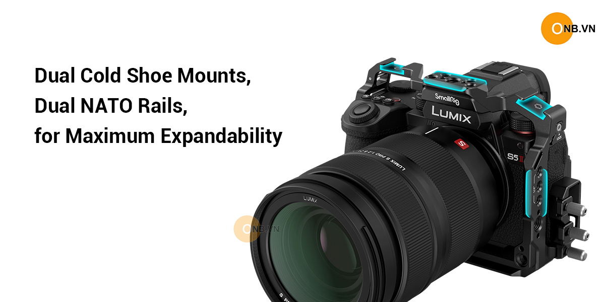 SmallRig Cage Panasonic Lumix G9II S5II S5IIX 4022