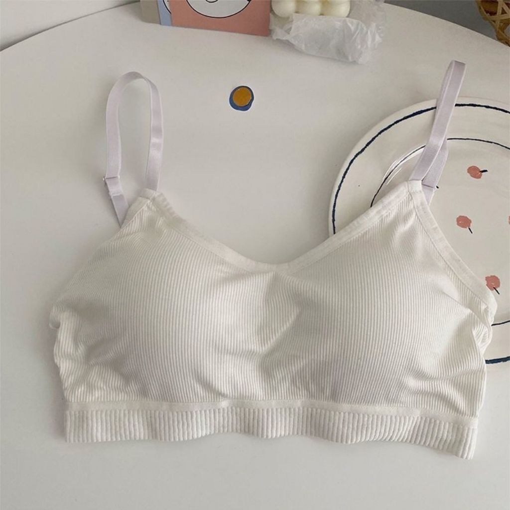 Áo bra nữ học sinh đệm mút ngực mỏng, áo lót đệm bàn tay nâng ngực 727