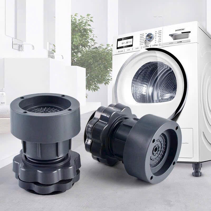 Bộ 4 chân chống rung máy giặt, tủ lạnh, tăng giảm chiều cao