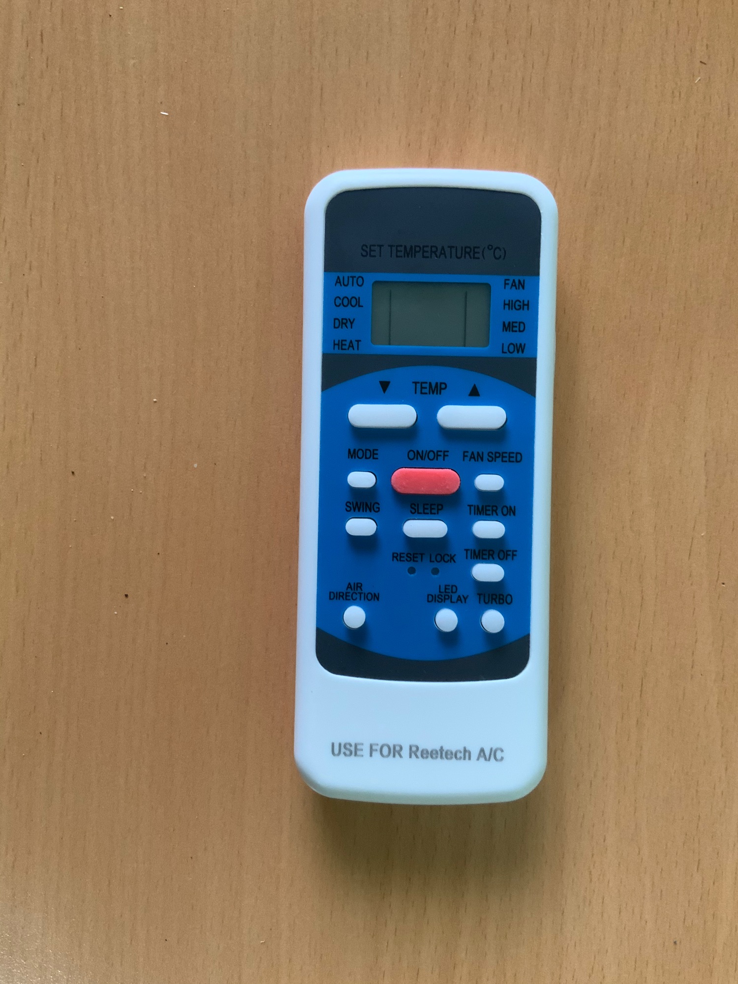Điều khiển điều hoà Retech 2 chiều
