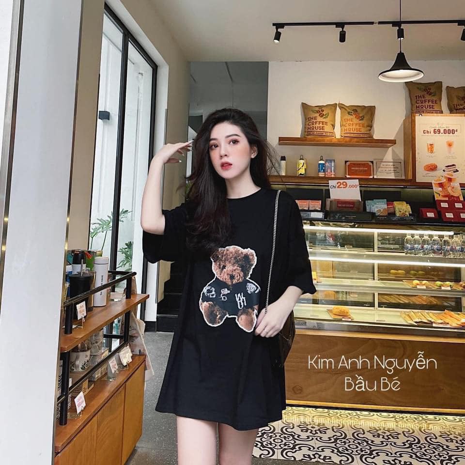 Áo phông gấu hai mặt siêu đẹp ( kèm ảnh thật, video )