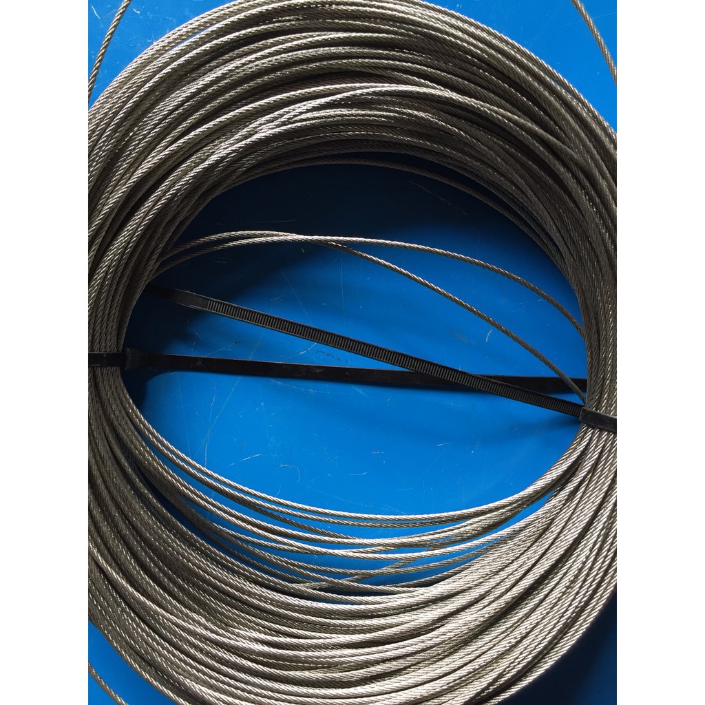 Cáp Inox 304 (1,5 Ly, 2 Ly, 3 Ly, 4 Ly) Cáp Thép Giá Sỉ