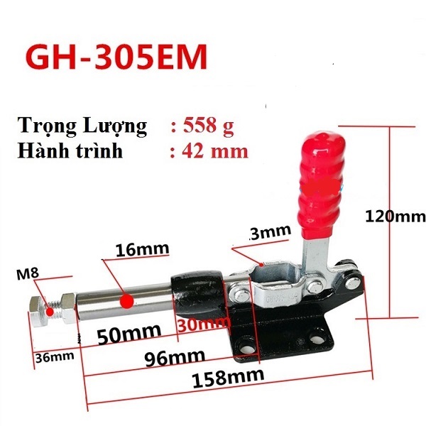 Kẹp định vị 305c