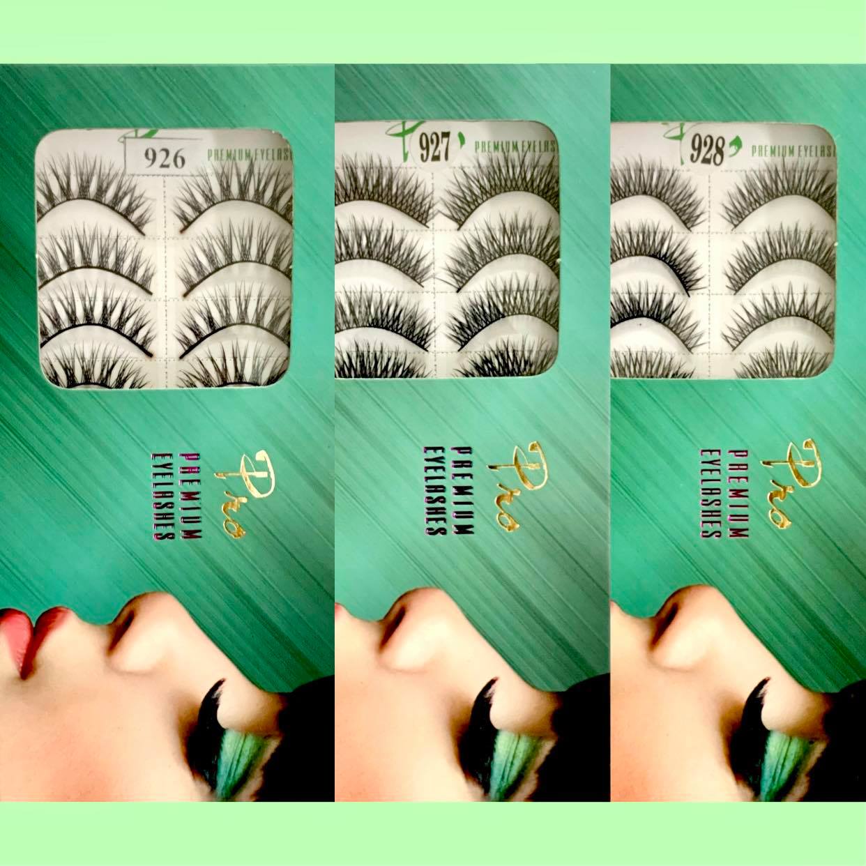 (Hàng cao cấp) Lông mi giả model Pro (hộp 10 cặp)