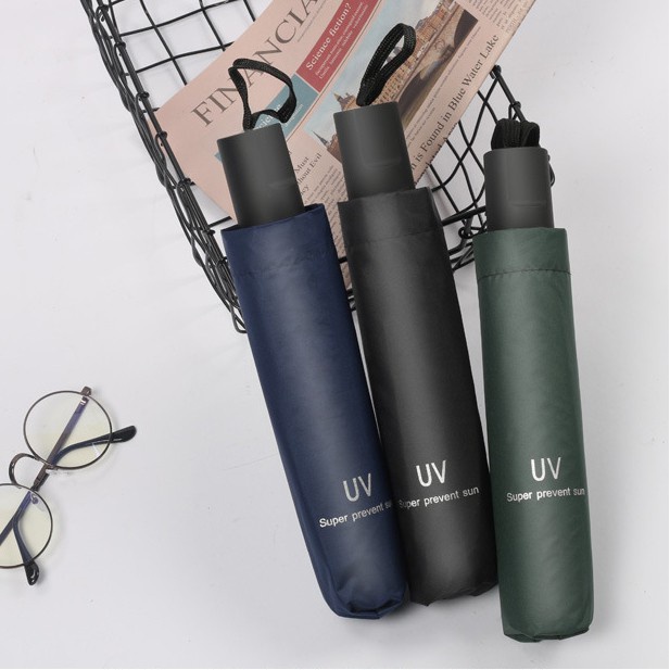 Ô che mưa nắng gấp gọn phủ lớp chống tia UV cao cấp, dù cầm tay 2 lớp dày dặn chống thấm mau khô