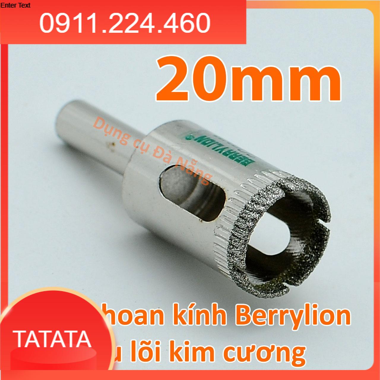 Mũi khoan kính Berrylion các cỡ