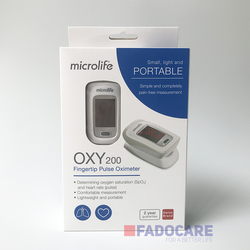 Máy đo nồng độ oxy trong máu Microlife Oxy 200 bán chạy