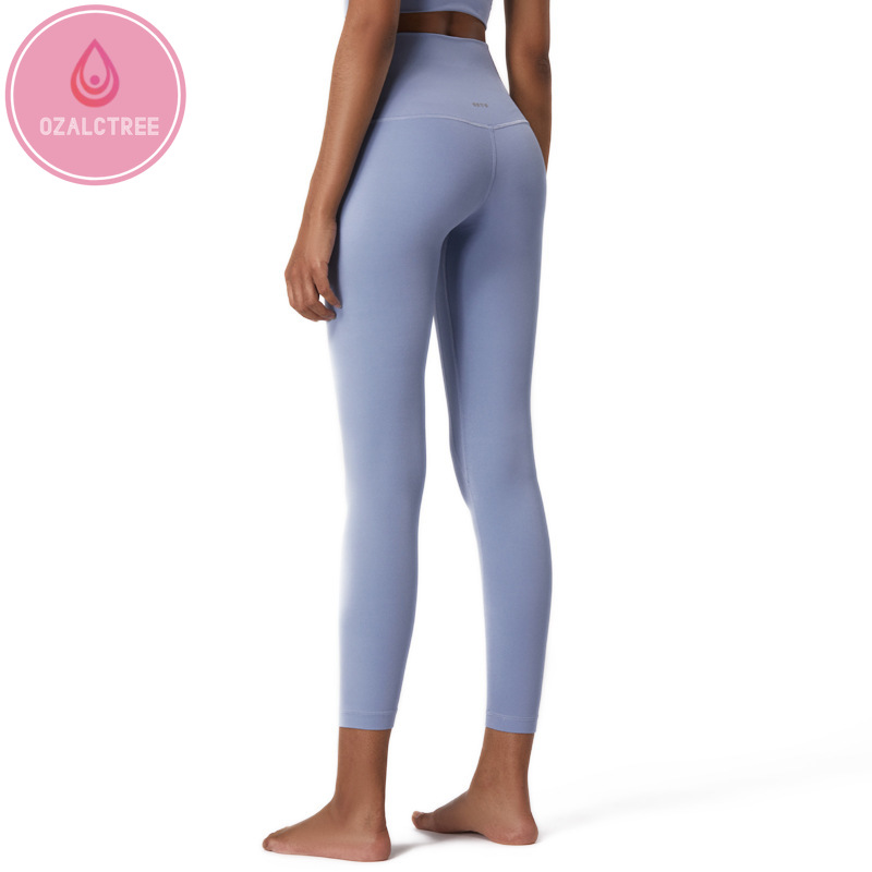 OzalCtree Excellent Quality Brushed Soft fitness Yoga Leggings Tummy Control High Waist Compression Pants Women Red Athletic Leggings