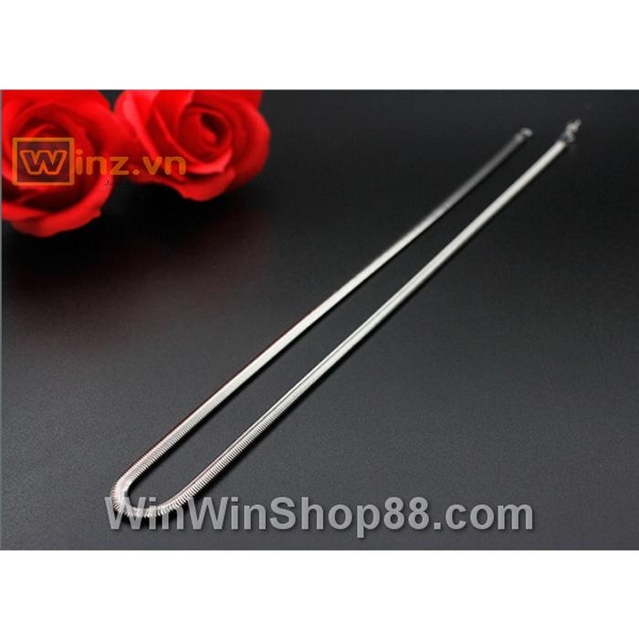 Dây chuyền inox nam sợi mì DC165