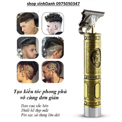 Tông đơ cắt tóc loại tốt pin trâu,tông đơ cắt tóc hình rồng và hình phật,tong đơn cắt tóc loại tốt,chất liệu tốt động cơ 4 chiều không tiếng ồn bảo hành 3 tháng, tông đơ cắt tóc loại tốt, tong do cat toc