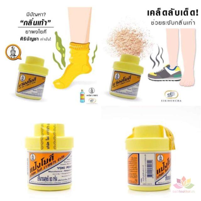 Phấn khử mùi hôi chân Yoki Powder Thái Lan
