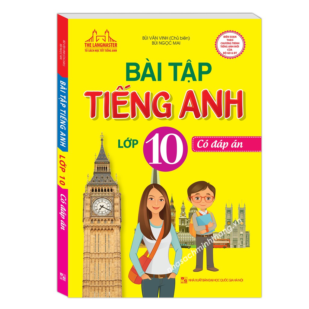 Bài Tập Tiếng Anh Lớp 10-Có Đáp Án