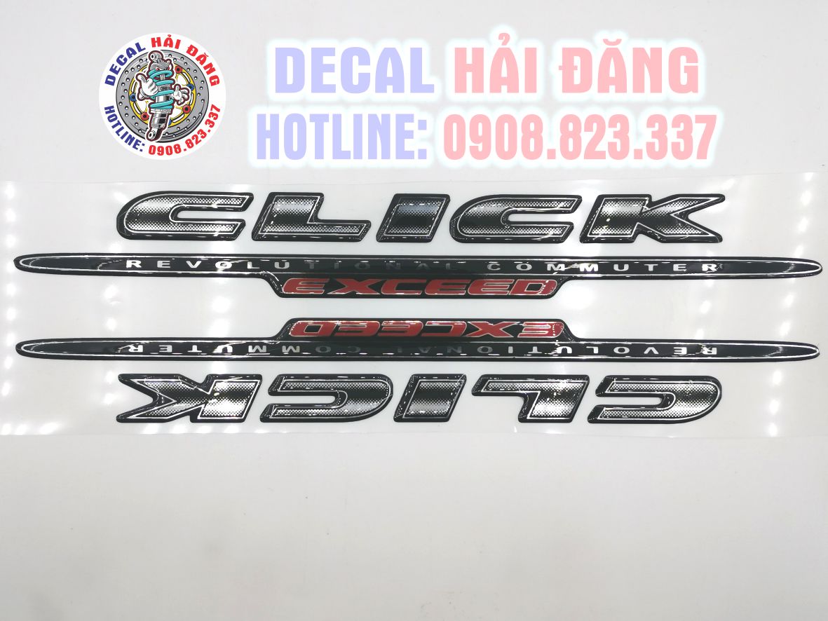Chữ Click zin nổi