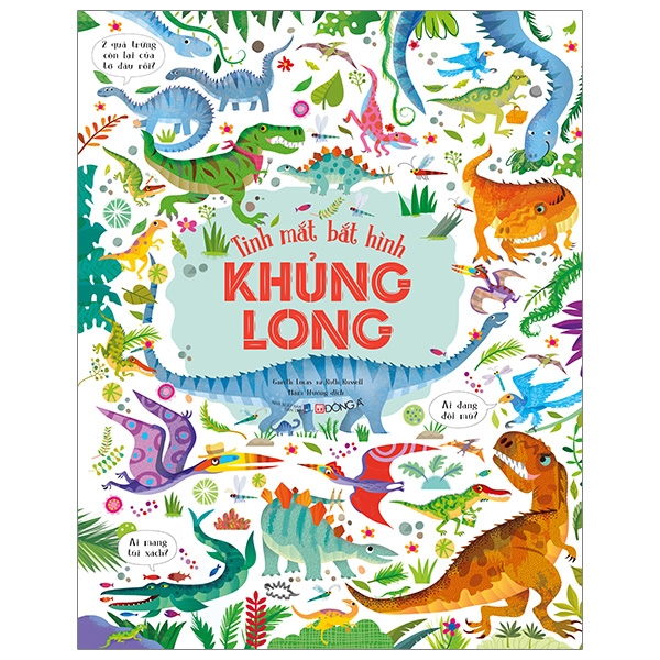 Fahasa - tinh mắt bắt hình - khủng long