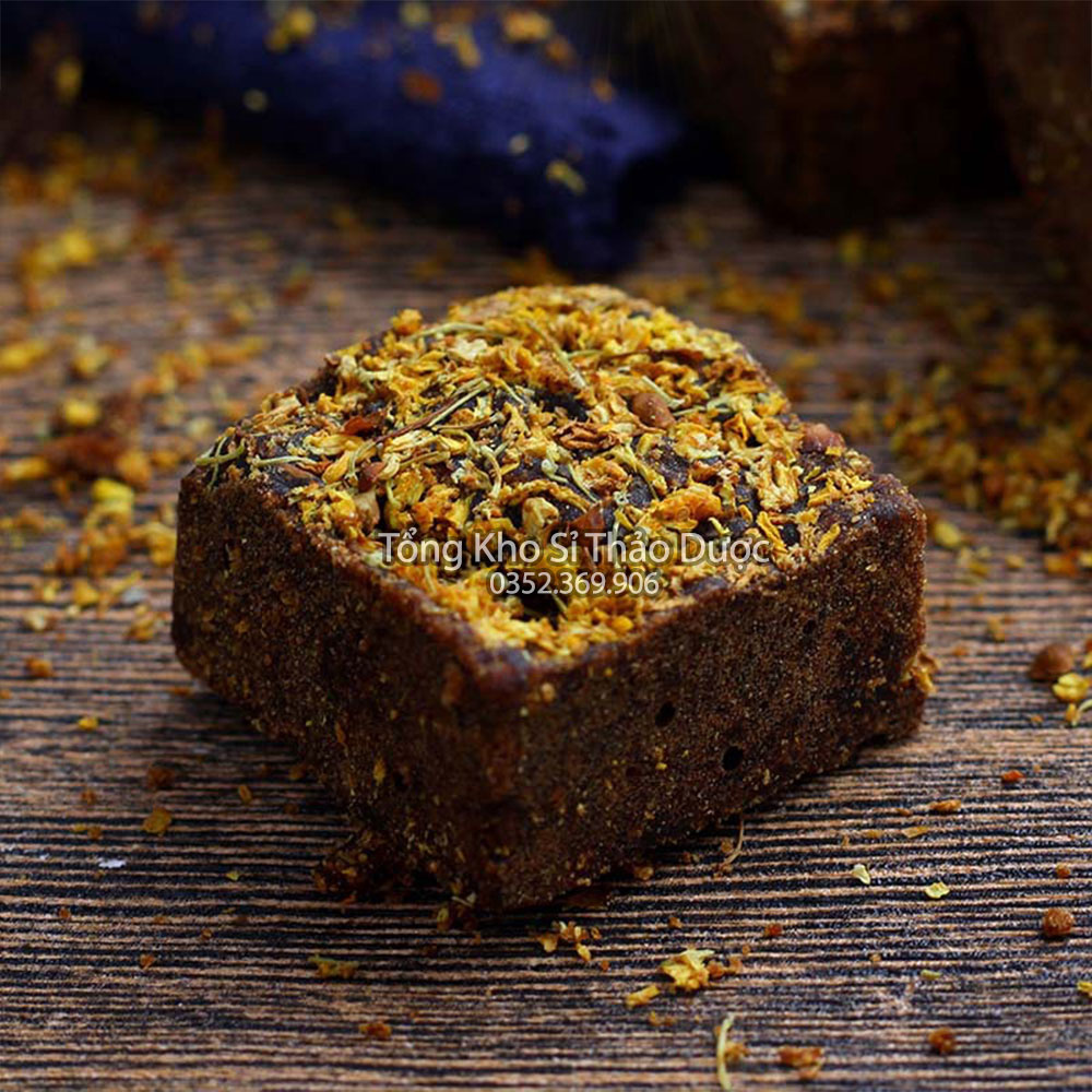 Trà đường phèn quế hoa 100g (thanh nhiệt cơ thể, hỗ trợ an thần ngủ ngon)