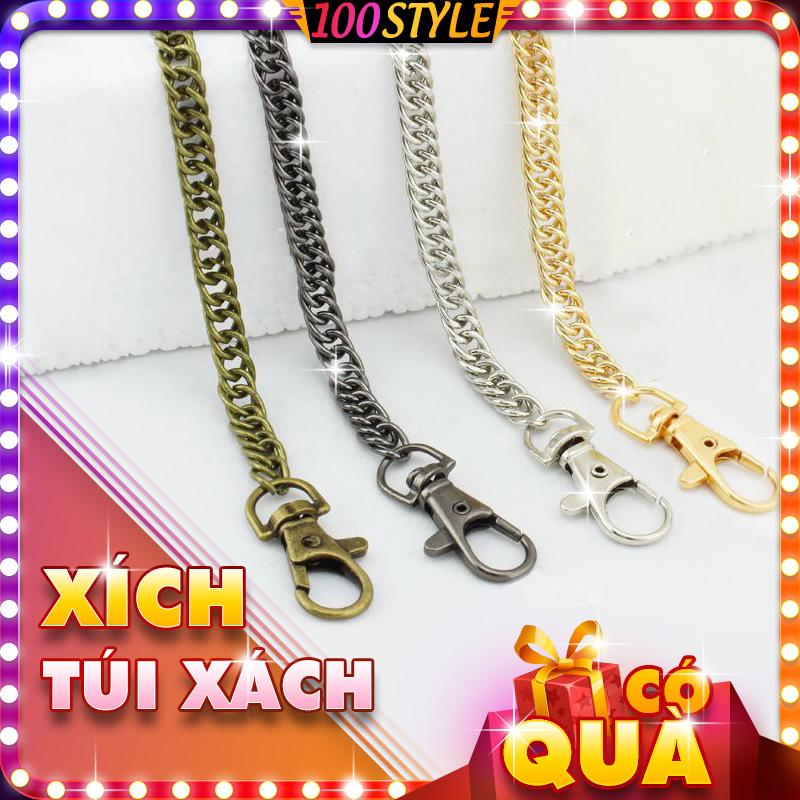Dây Xích Túi Xách Dáng Dẹp Nhuyễn Dày 7mm M624 - 100style.net