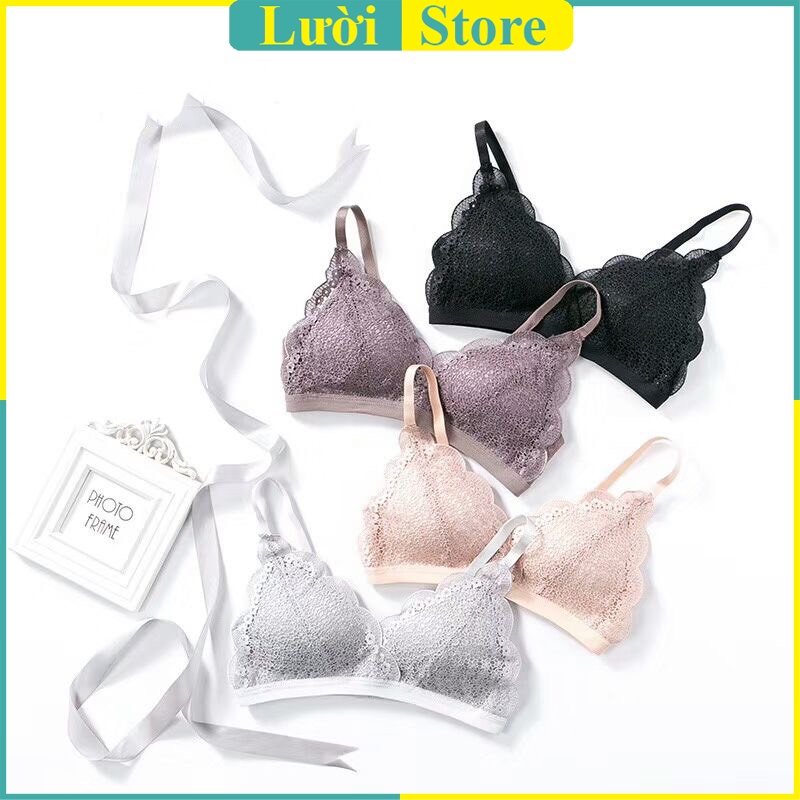 Áo Lót Ren Đệm Mỏng Không Gọng [ BraStore]