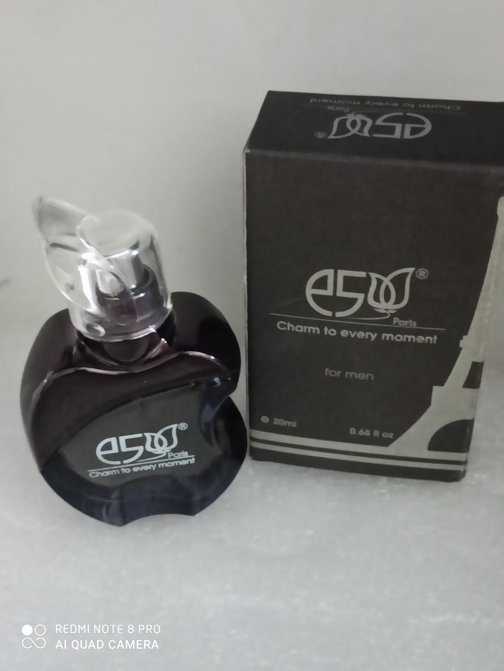 Nước hoa nam E5 For Men E5 Eau de Cologne 20ml (Đen)