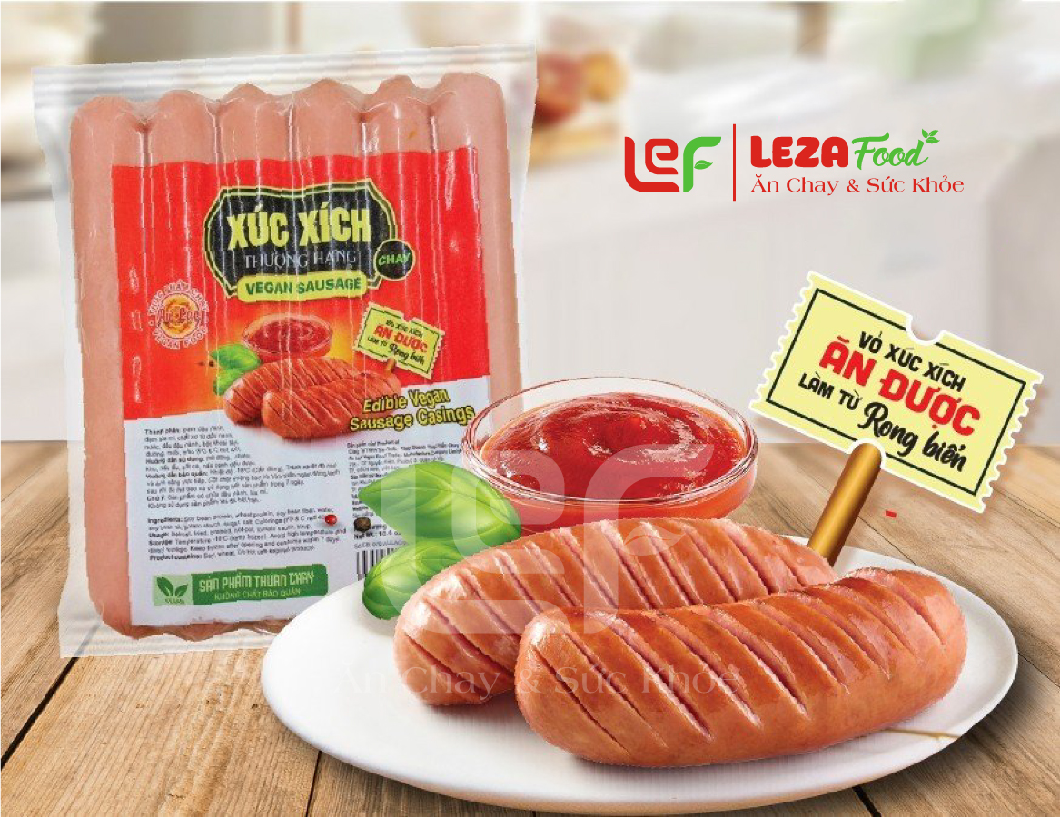 Xúc xích chay thượng hạng âu lạc 300g