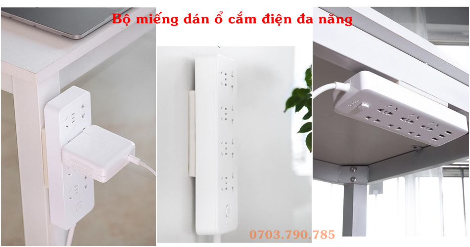 Bộ Miếng Dán Ổ Cắm Điện Đa Năng
