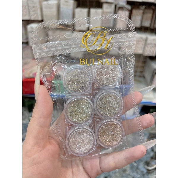 NHŨ VỤN KIM C ƯƠNG SET 6 HỦ