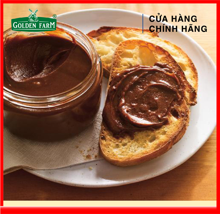 [ HÀNG CÔNG TY ] Bơ Hạt Phỉ Cacao Golden Farm